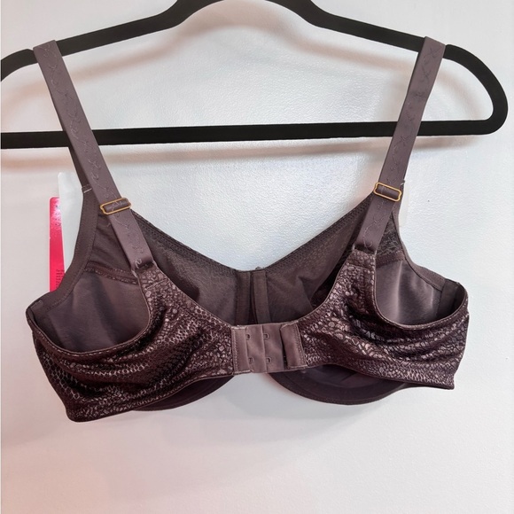 Lilyette Women's purple gray hue Minimizer Bra - Picture 3 of 6